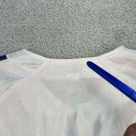 Brooklyn Dodgers Jersey Mens XL MLB‎ Baseball Jackie Robinson 42 Full Zip White - Picture 8 of 9